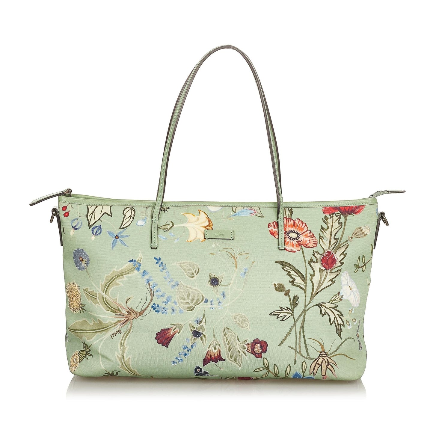 Gucci Flora Knight Nylon Satchel