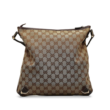 Gucci GG Canvas Abbey D-Ring Crossbody Bag (SHG-2oAKrR)