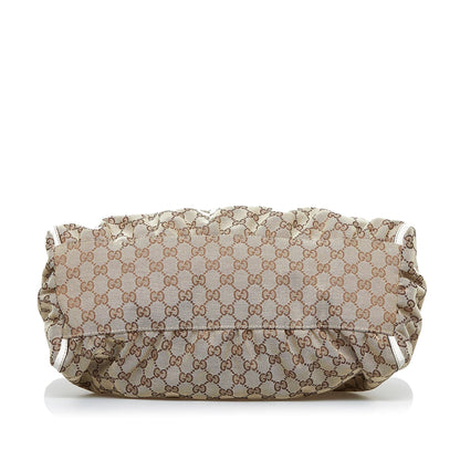 Gucci GG Canvas Abbey D-Ring Hobo (SHG-2f8JeY)