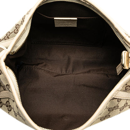 Gucci GG Canvas Abbey D Ring Pochette