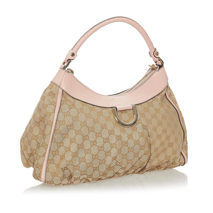 Gucci GG Canvas Abbey D-Ring Shoulder Bag