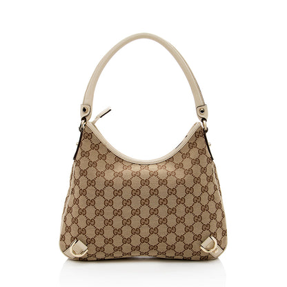 Gucci GG Canvas Abbey Medium Hobo