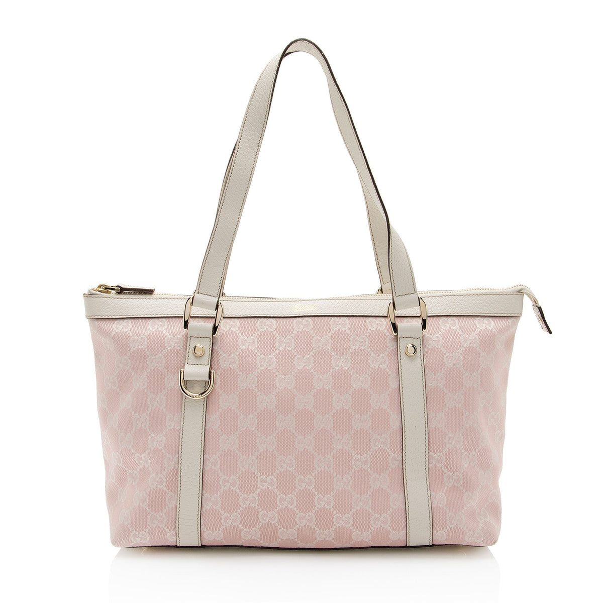 Gucci GG Canvas Abbey Medium Tote (SHF-M6QWPr)