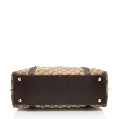 Gucci GG Canvas Abbey Medium Tote (SHF-3Yofcp)