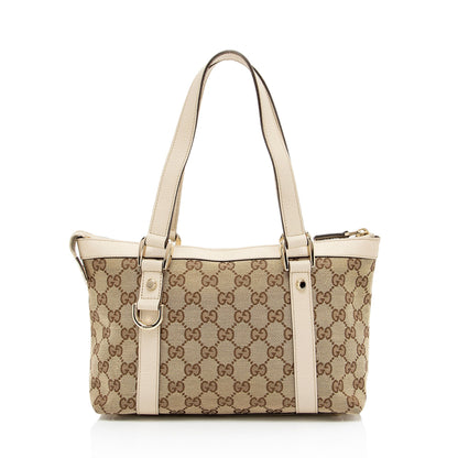 Gucci GG Canvas Abbey Small Tote