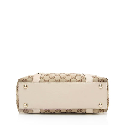 Gucci GG Canvas Abbey Small Tote