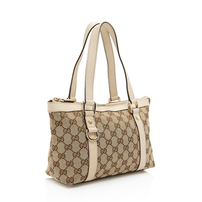 Gucci GG Canvas Abbey Small Tote