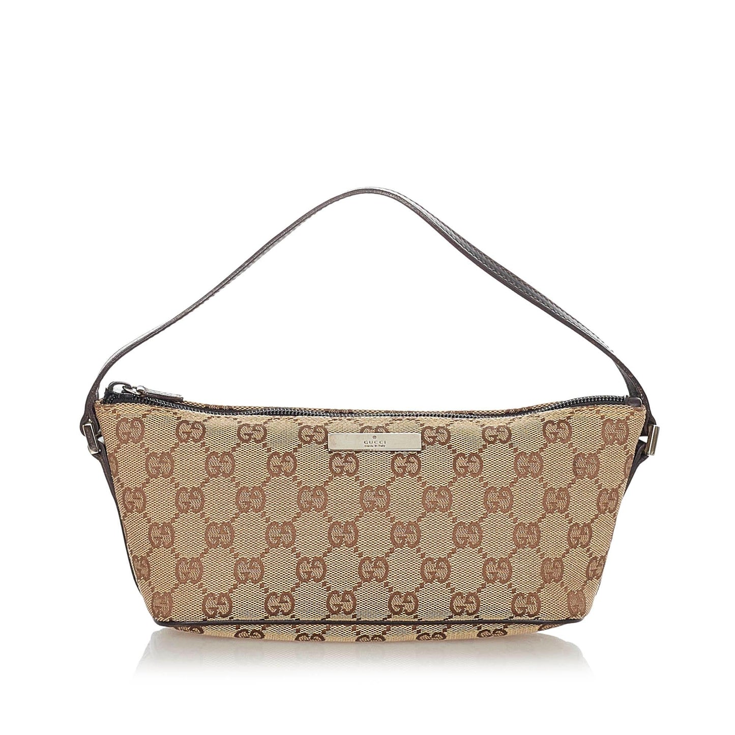 Gucci GG Canvas Boat Baguette