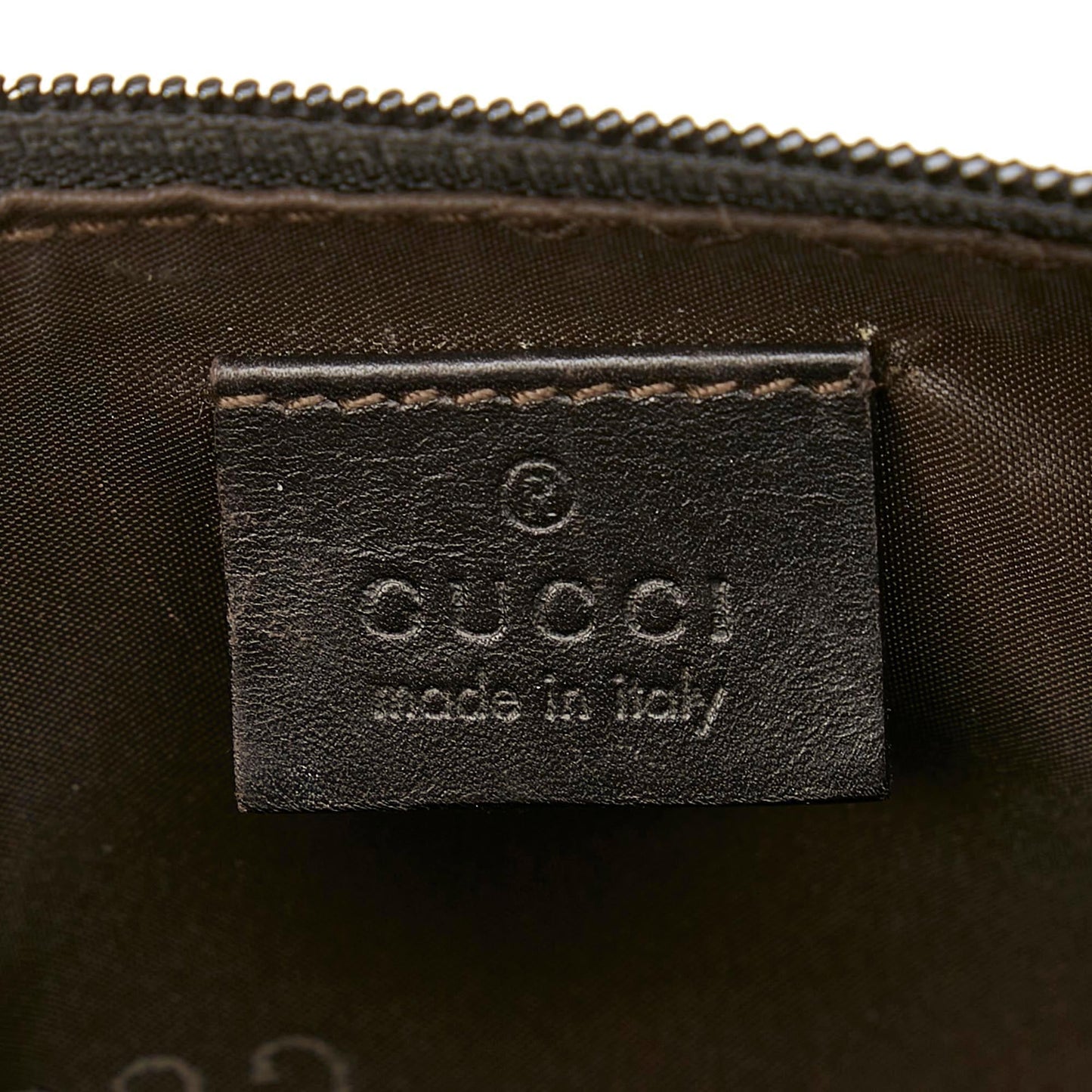 Gucci GG Canvas Boat Baguette