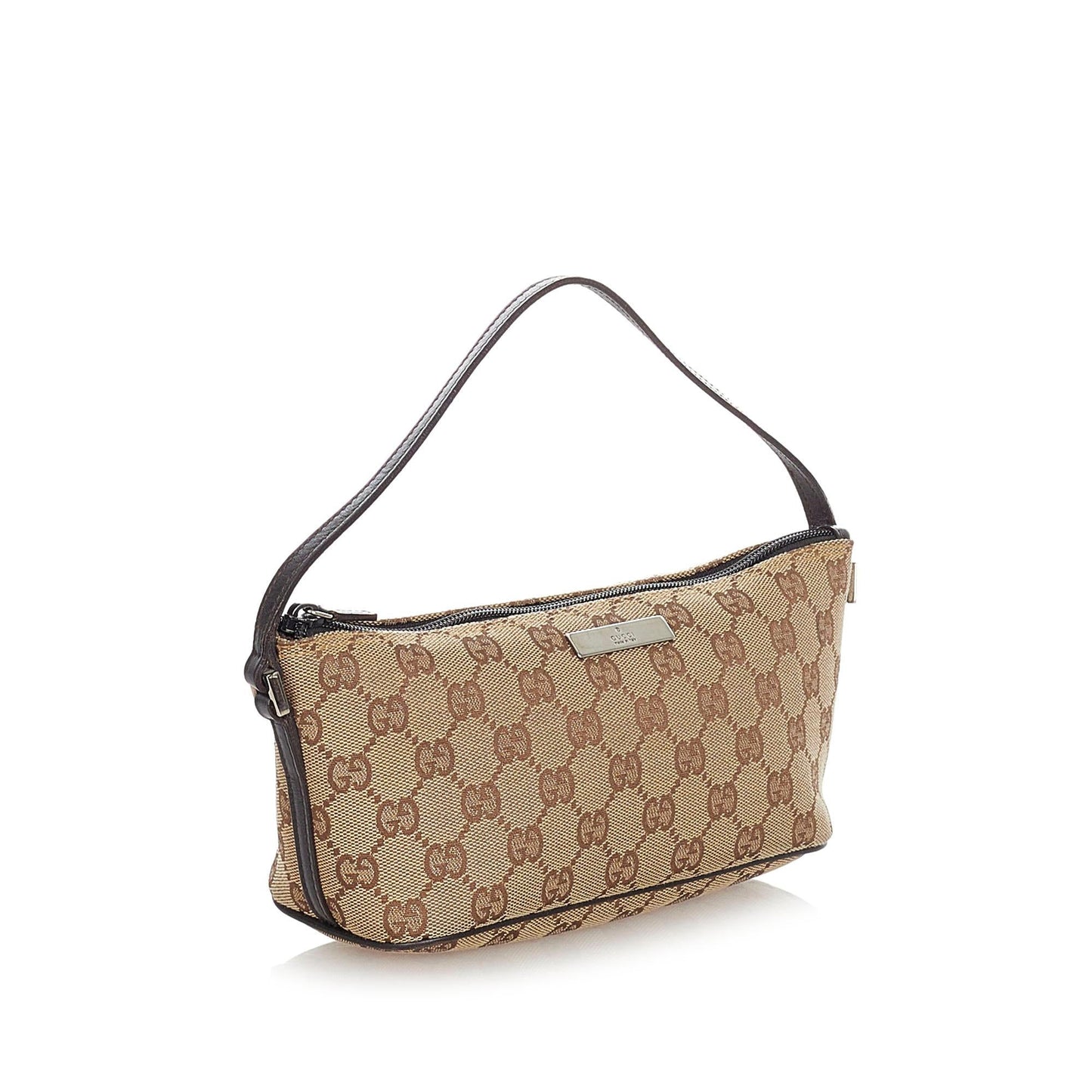 Gucci GG Canvas Boat Baguette