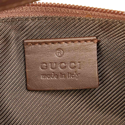 Gucci GG Canvas Boat Baguette