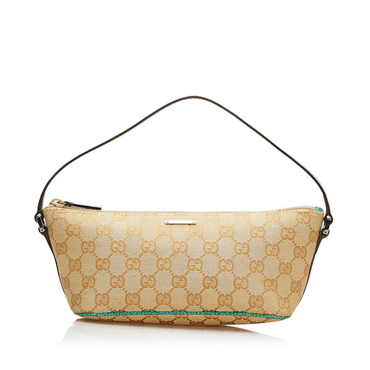 Gucci GG Canvas Boat Pochette