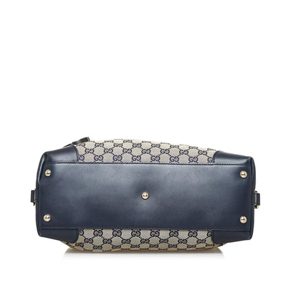 Gucci GG Canvas Brick Lane Satchel (SHG-564Kbq)