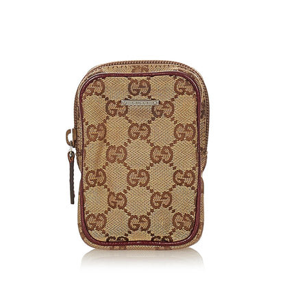 Gucci GG Canvas Cigarette Case