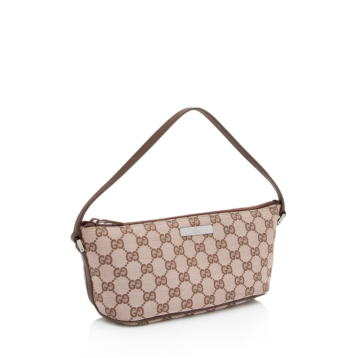 Gucci GG Canvas Classic Pochette (SHF-yWvmJf)