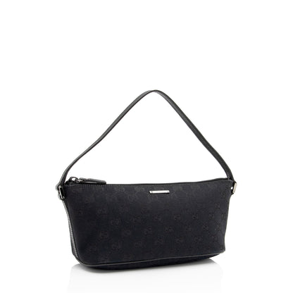 Gucci GG Canvas Classic Pochette (SHF-8YZvvs)