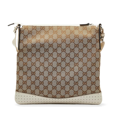 Gucci GG Canvas Crossbody Bag (SHG-keKDFG)