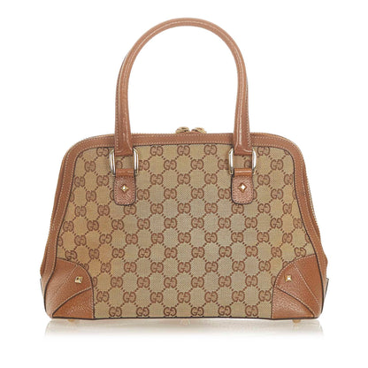 Gucci GG Canvas Dome Nail Handbag