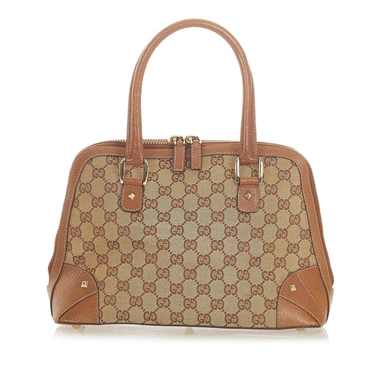 Gucci GG Canvas Dome Nail Handbag