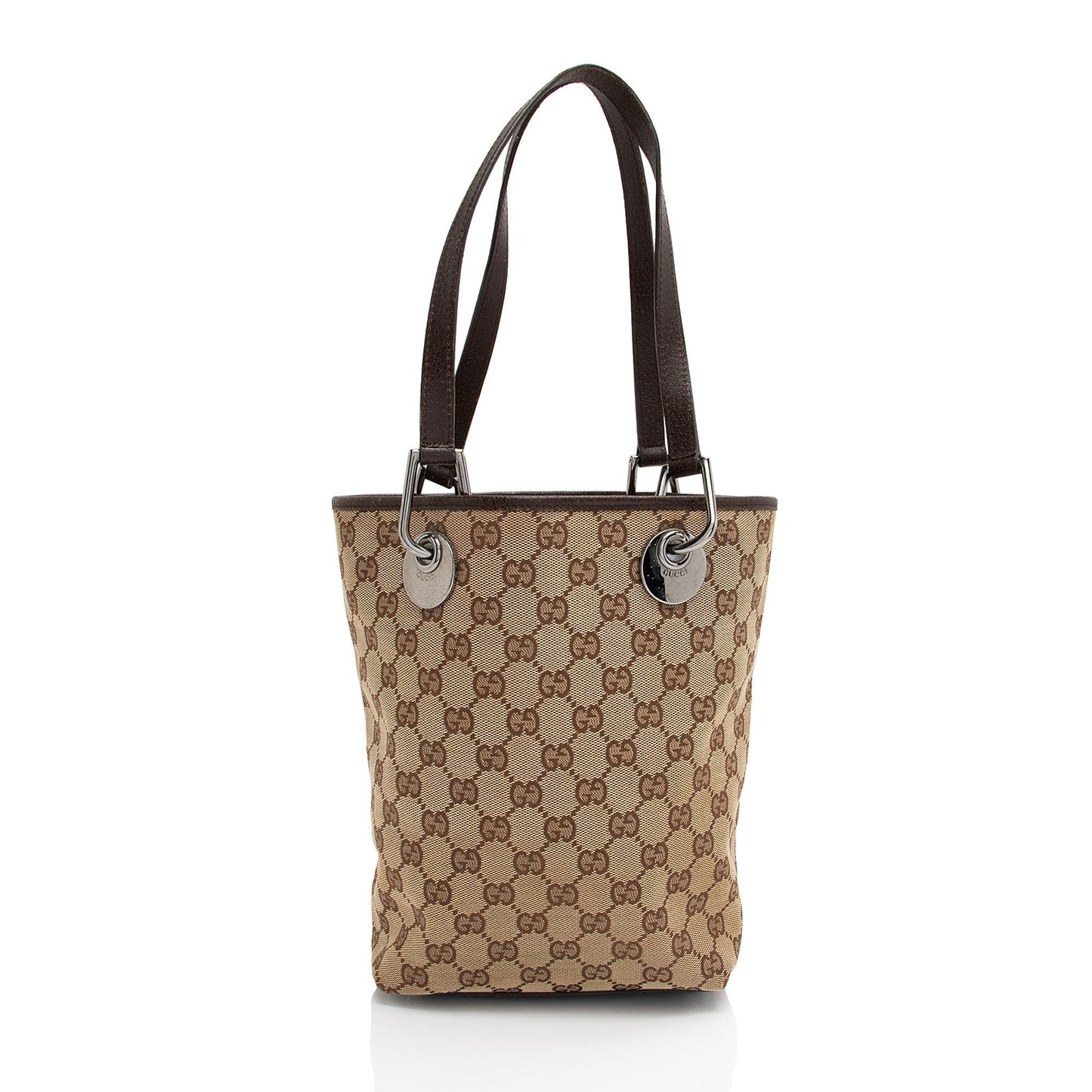 Gucci GG Canvas Eclipse N/S Small Tote (SHF-QqGTJE)