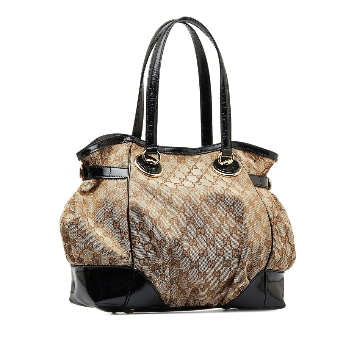 Gucci GG Canvas Full Moon Tote Bag (SHG-Jae2HT)