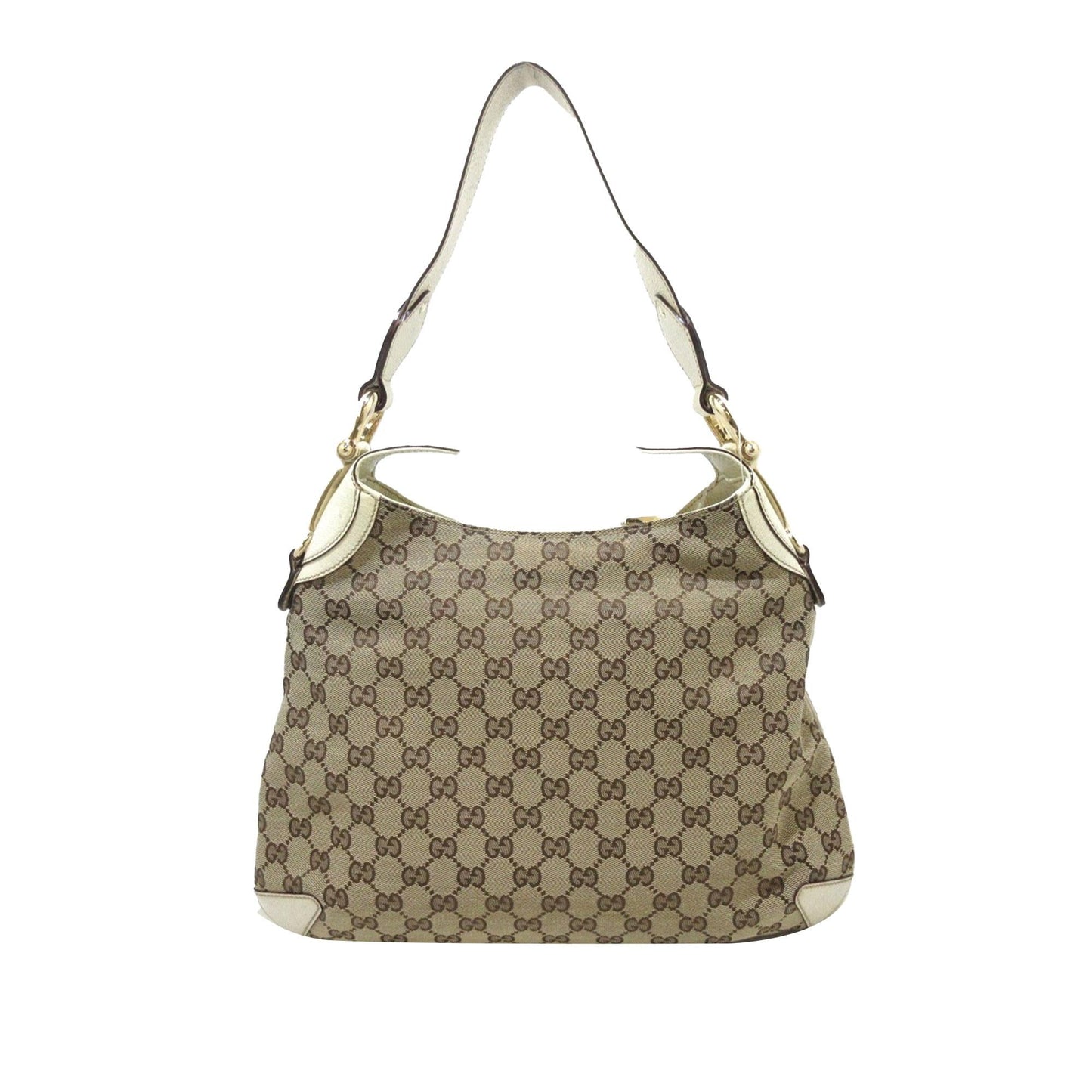 Gucci GG Canvas Horsebit Creole Hobo Bag (SHG-6V5vLp)