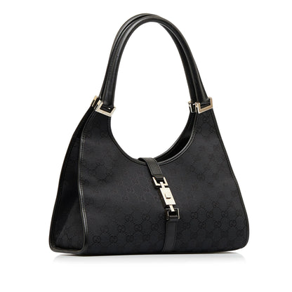 Gucci GG Canvas Jackie Bardot (SHG-LxroRX)