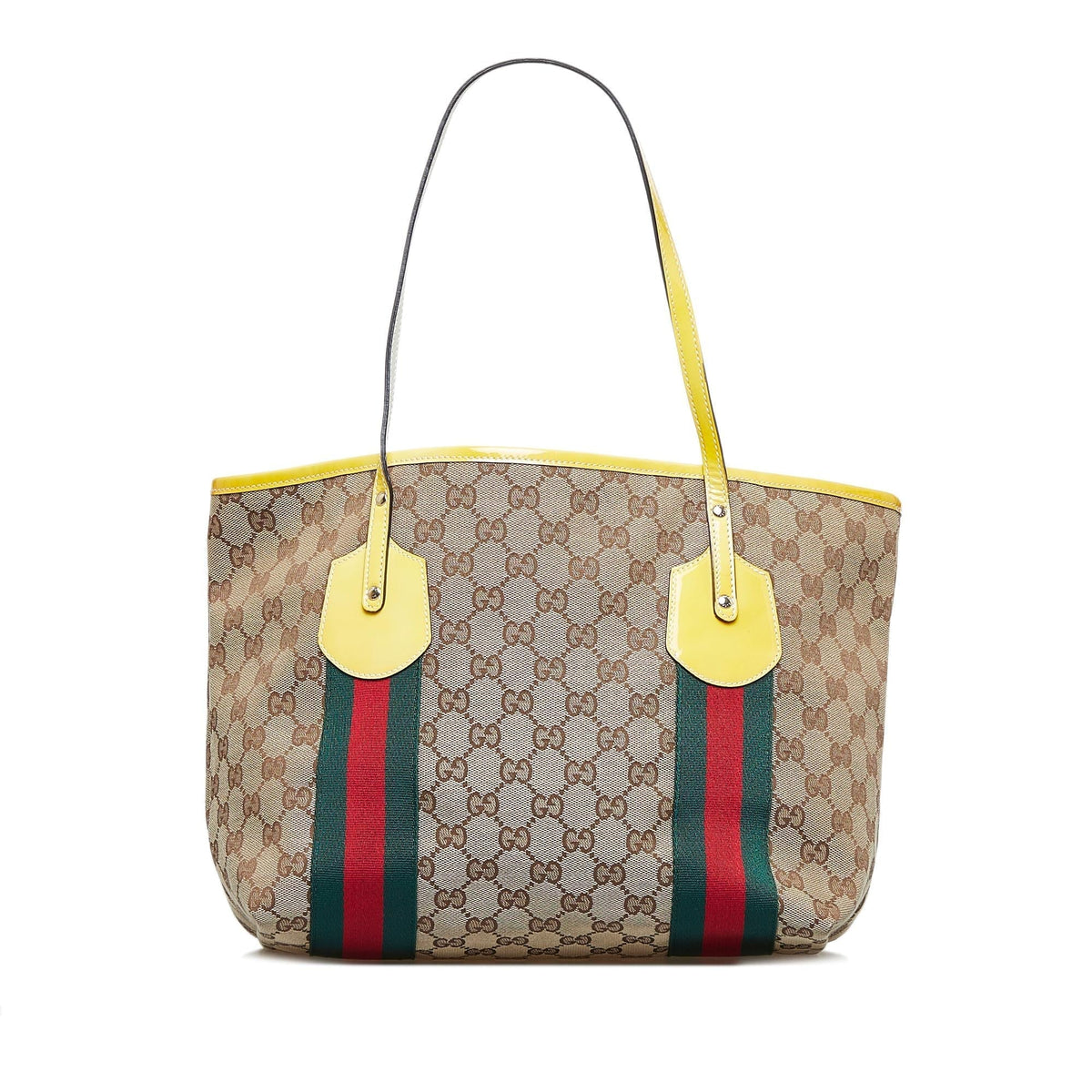 Gucci GG Canvas Jolicoeur Tote Bag (SHG-JJ05Lz)
