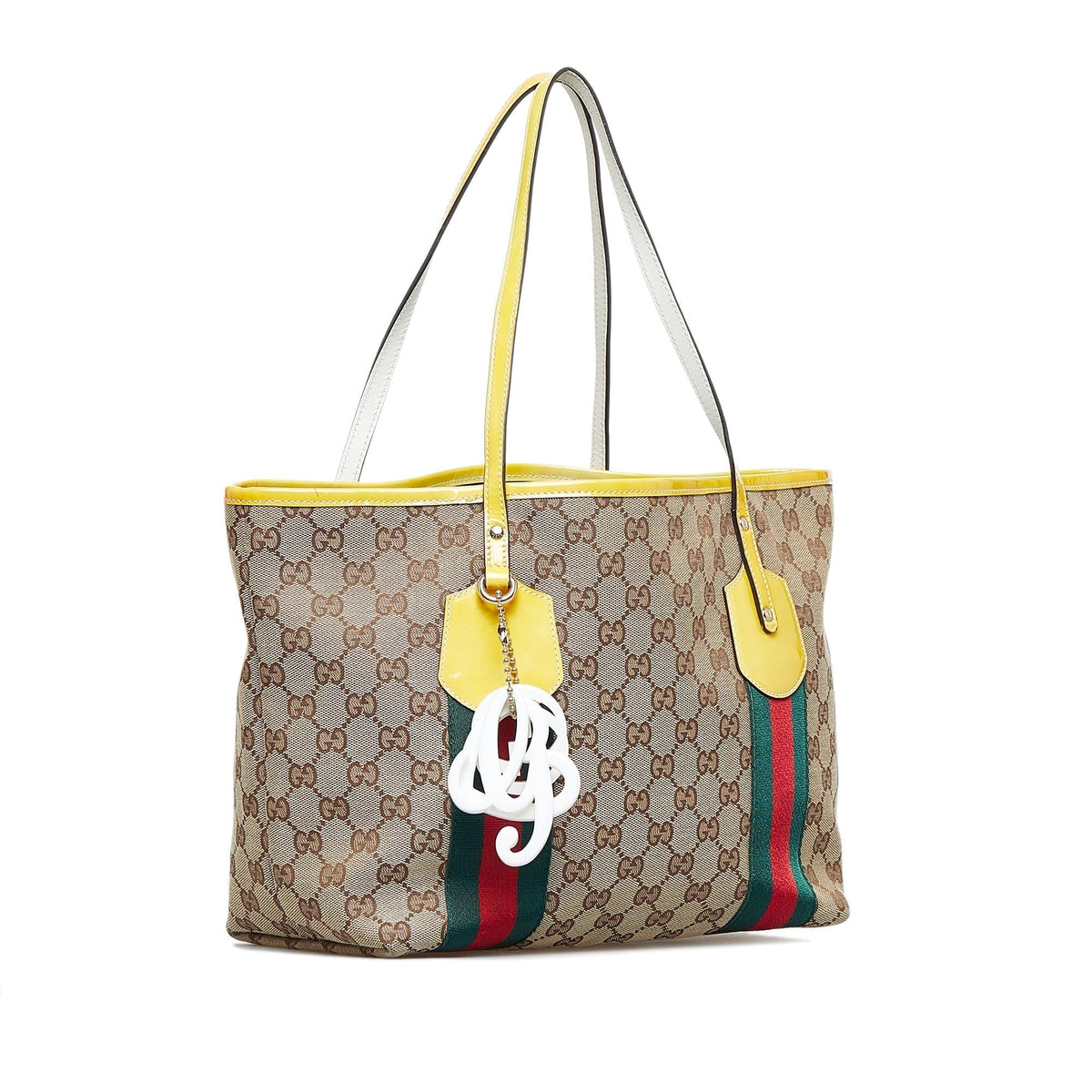 Gucci GG Canvas Jolicoeur Tote Bag (SHG-JJ05Lz)