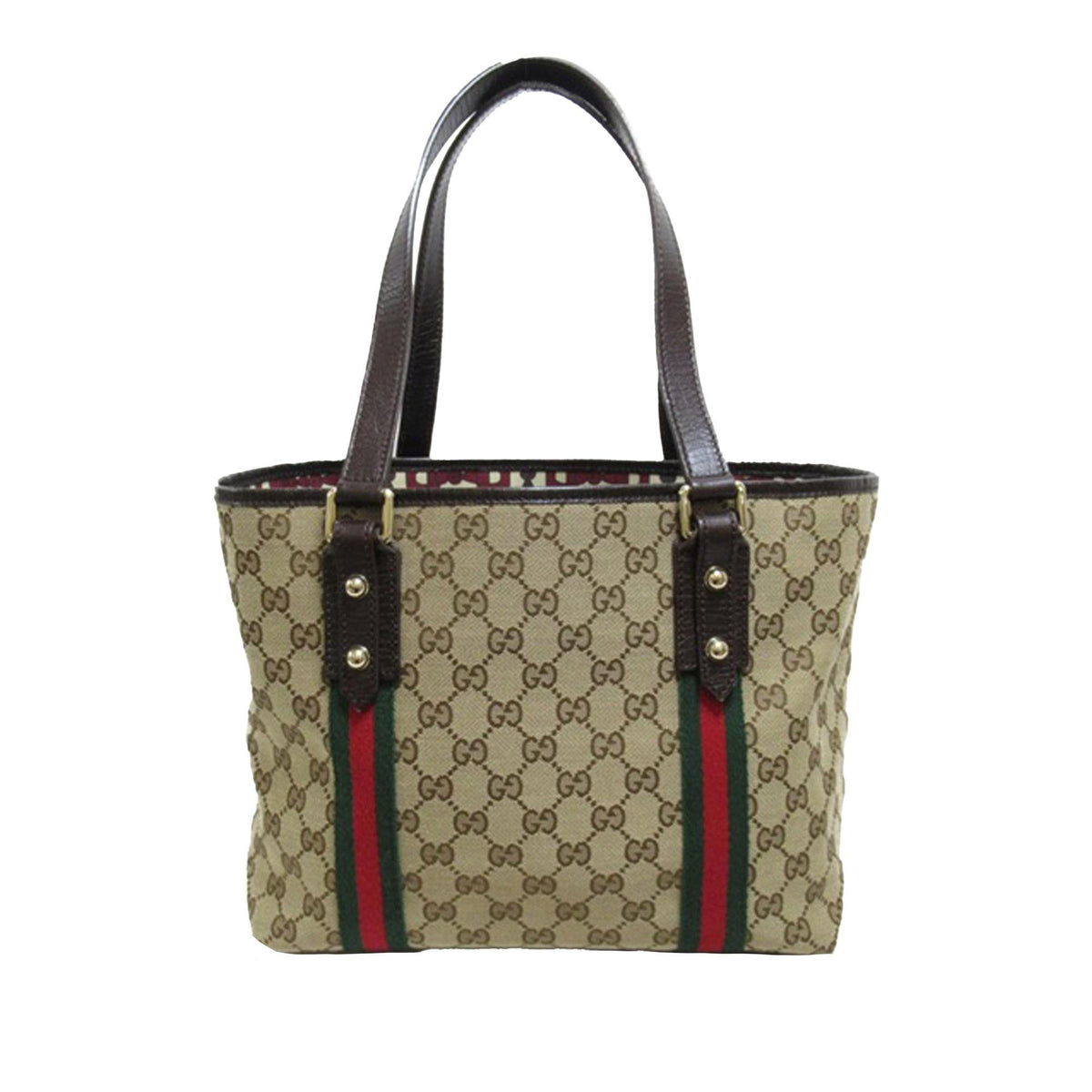 Gucci GG Canvas Jolicoeur Tote (SHG-e8rEj5)