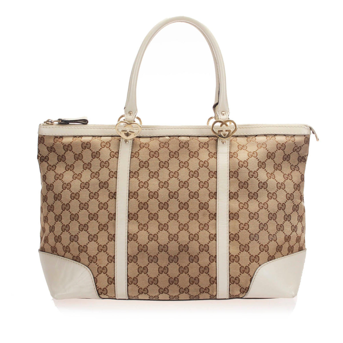 Gucci GG Canvas Lovely Tote  (SHG-12817)