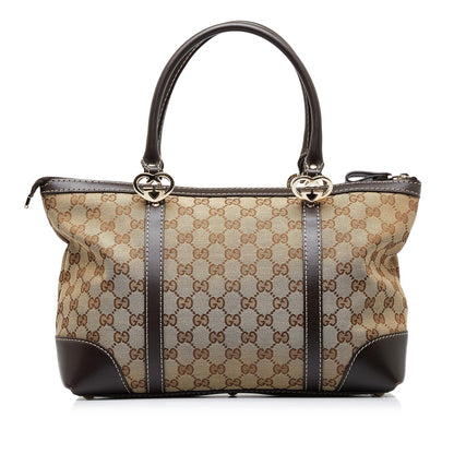 Gucci GG Canvas Lovely Tote Bag (SHG-opVphq)