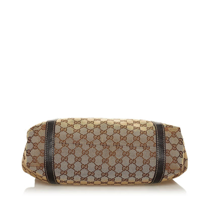 Gucci GG Canvas New Ladies Web Tote Bag