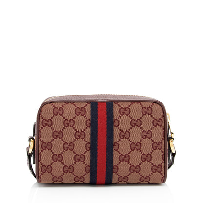 Gucci GG Canvas Ophidia Mini Shoulder Bag (SHF-xkp3mR)