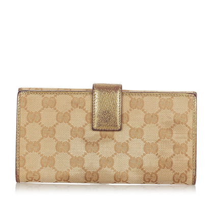 Gucci GG Canvas Princy Long Wallet