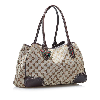 Gucci GG Canvas Princy Tote (SHG-GLor0l)