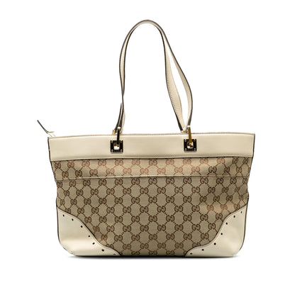Gucci GG Canvas Punch Tote Bag (SHG-9tCHfx)