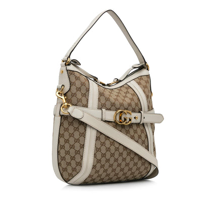 Gucci GG Canvas Running Satchel (SHG-GaGvS8)