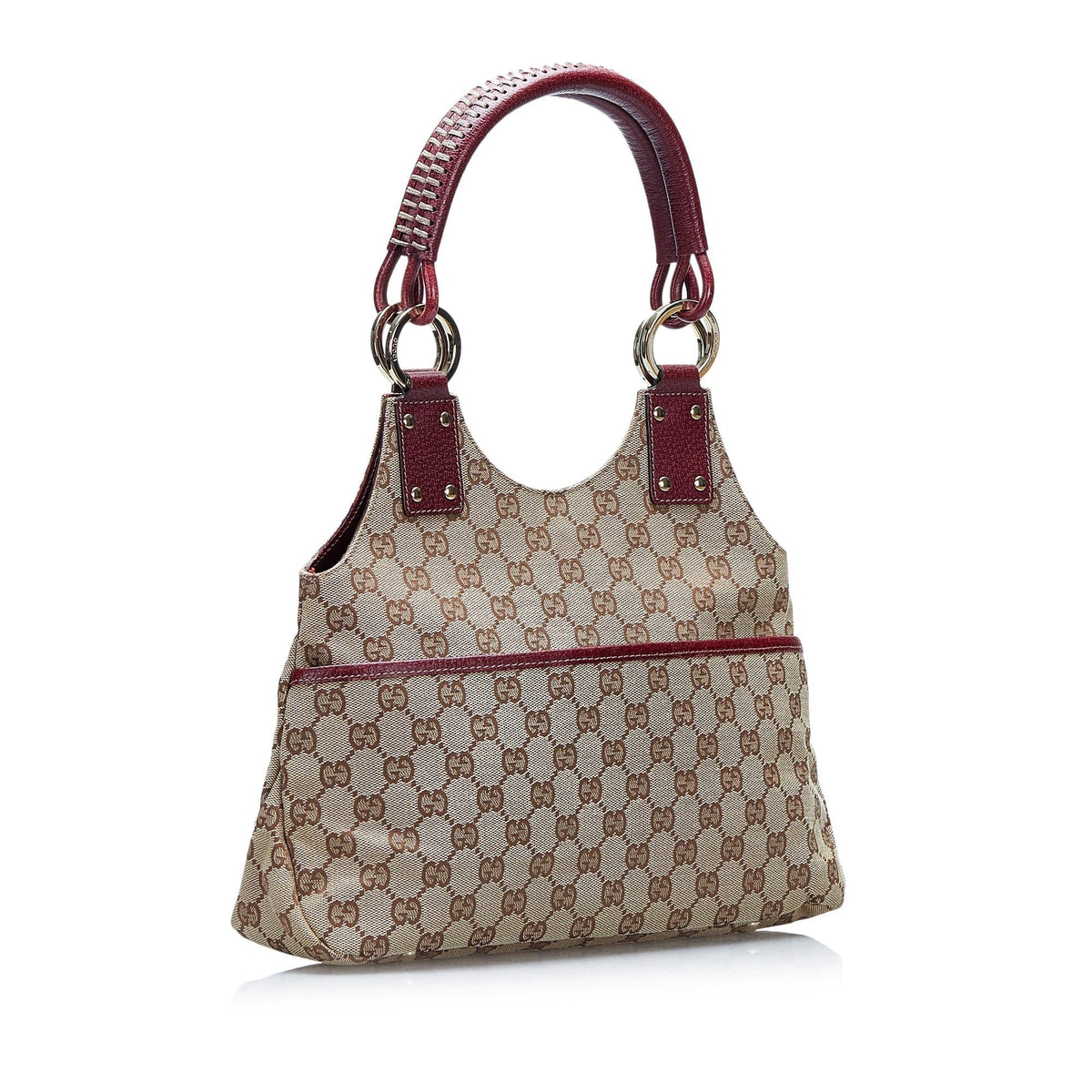 Gucci GG Canvas Shoulder Bag (SHG-NJKj0o)