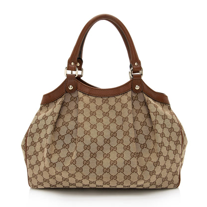 Gucci GG Canvas Sukey Medium Tote (SHF-dBsmlI)