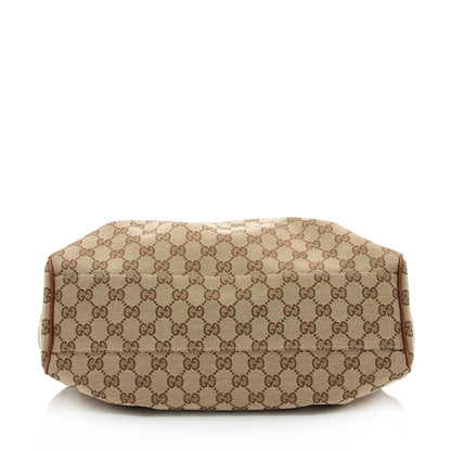 Gucci GG Canvas Sukey Medium Tote (SHF-dBsmlI)