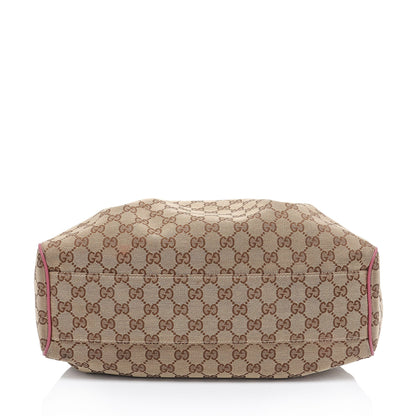 Gucci GG Canvas Sukey Medium Tote (SHF-9pz62J)
