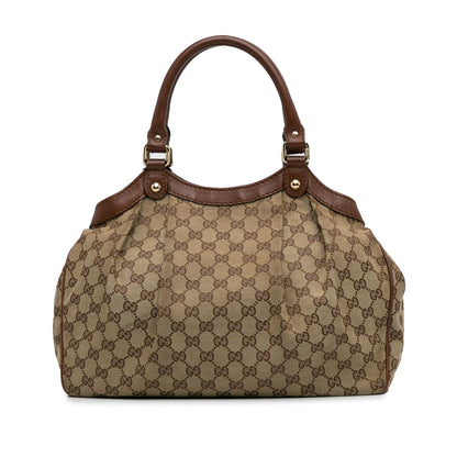 Gucci GG Canvas Sukey Tote (SHG-hTkVEe)