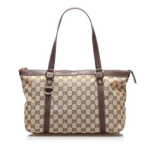 Gucci GG Canvas Tote Bag (SHG-13538)