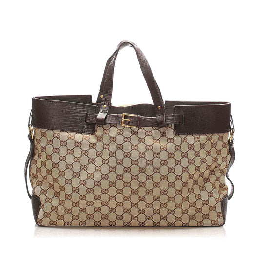 Gucci GG Canvas Tote Bag (SHG-15225)