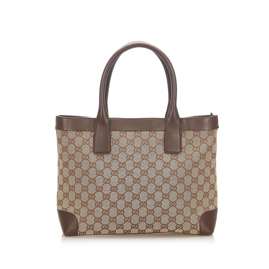 Gucci GG Canvas Tote Bag (SHG-17319)