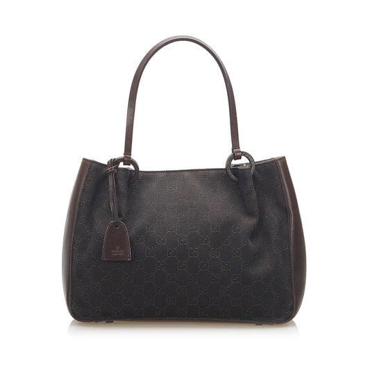 Gucci GG Canvas Tote Bag (SHG-18081)