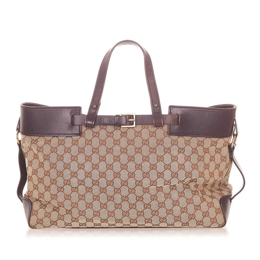 Gucci GG Canvas Tote Bag (SHG-19729)