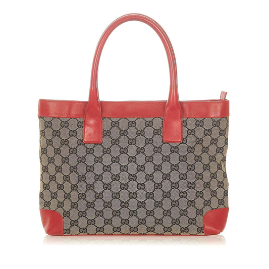 Gucci GG Canvas Tote Bag (SHG-20143)