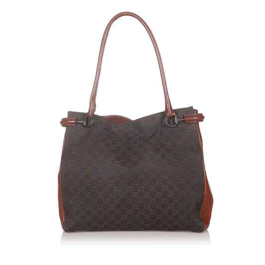 Gucci GG Canvas Tote Bag (SHG-20543)